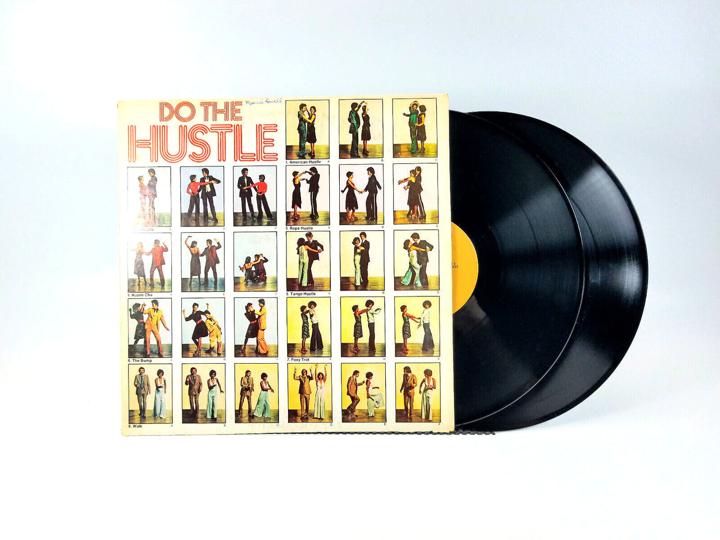 LOT OF 2 THE HUSTLE LPs VG+ - Cleaned w/ the Vinyl Vac!