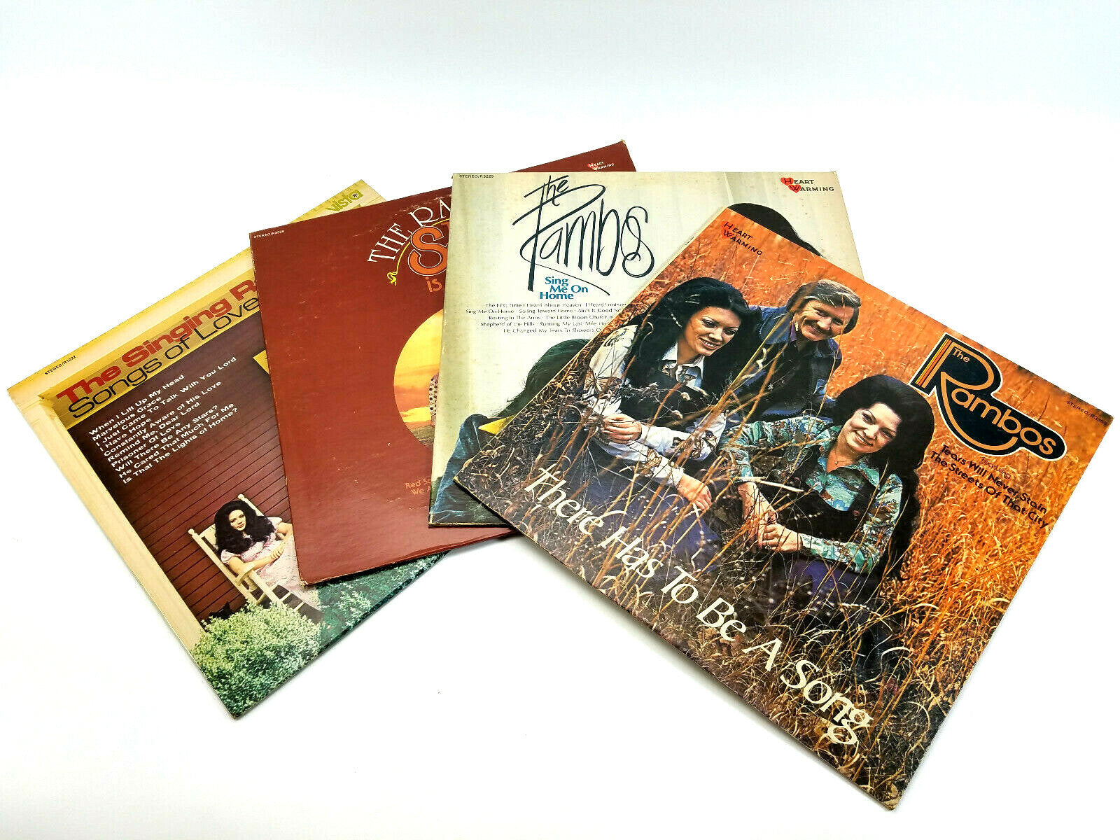 LOT OF 4 RAMBOS LPs VG/VG+