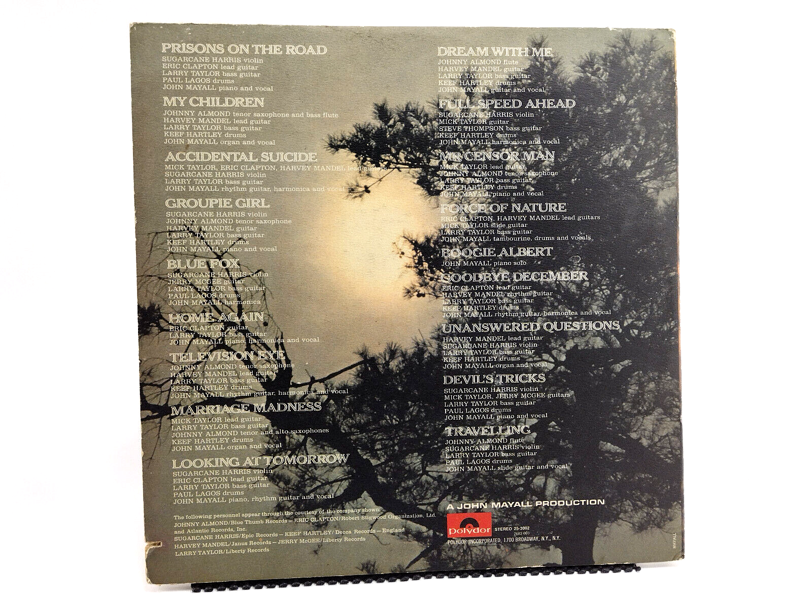 John Mayall - Back To The Roots, Philips Press, Cleaned w/ Vinyl Vac!