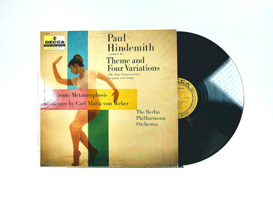 Paul Hindemith - Theme and Four Varations | Vinyl LP | VG+
