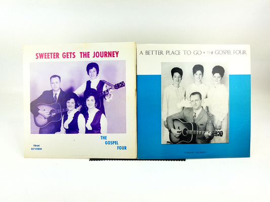LOT OF 2 GOSPEL FOUR LPs