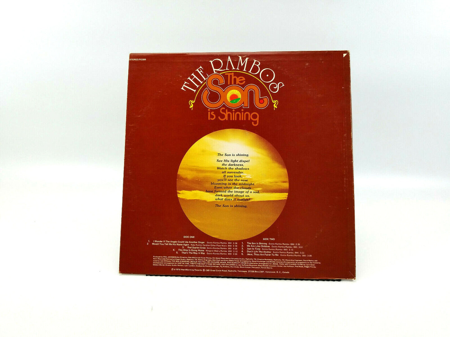 LOT OF 4 RAMBOS LPs VG/VG+