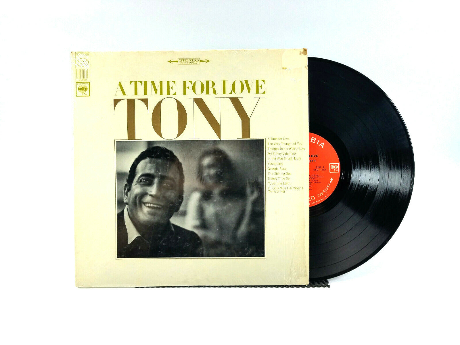 Lot of 2 Tony Bennett LPs - Tony Makes It Happen! & A Time For Love VG+