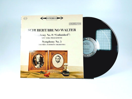 Schubert / Bruno Walter - Symphony No. 8 & Symphony No. 5 | Vinyl LP | VG+