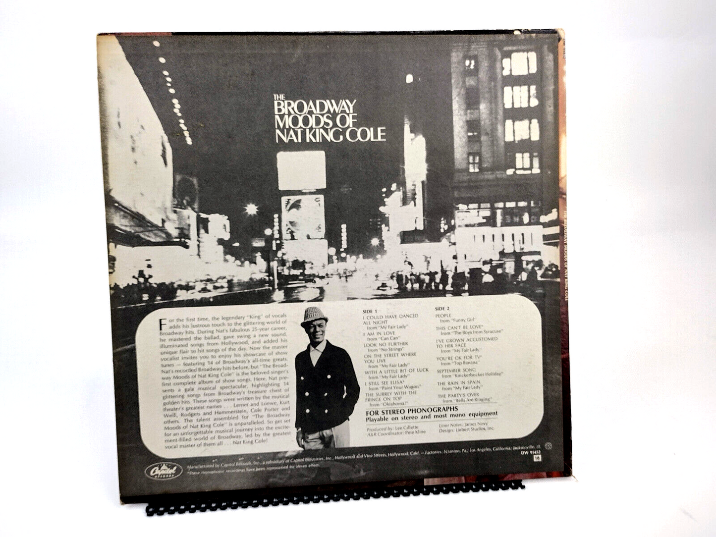 Nat King Cole - The Broadway Moods Of Nat King Cole