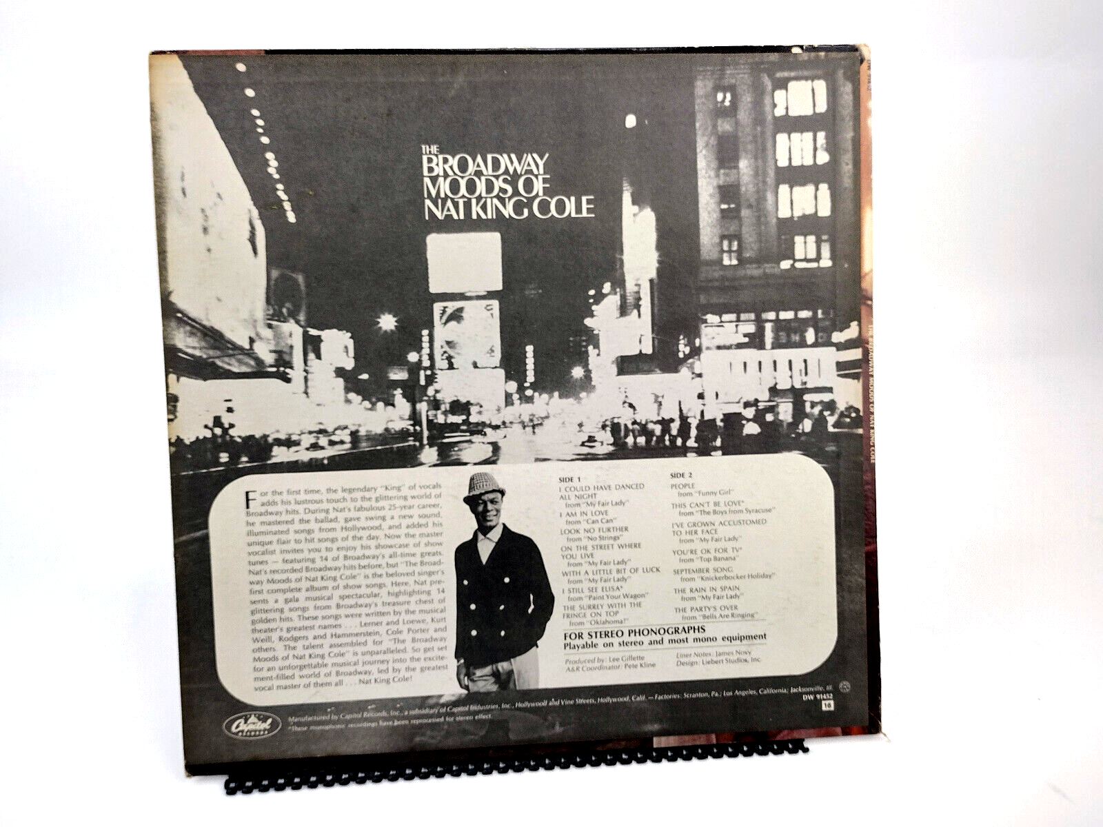 Nat King Cole - The Broadway Moods Of Nat King Cole