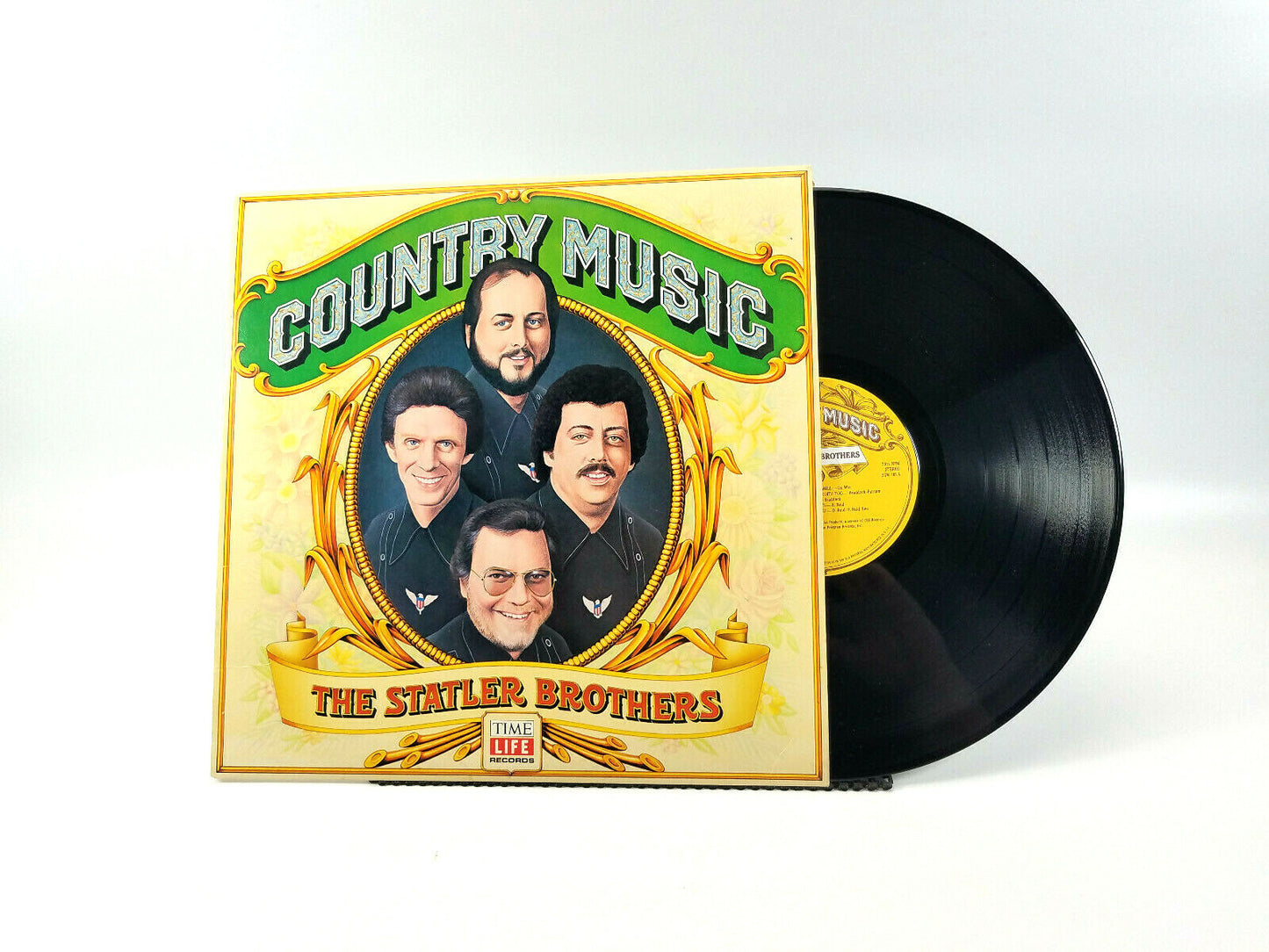 LOT OF 4 COUNTRY LPs - Mac Davis, Sawyer Brown, Eddie Rabbitt & Statler Brothers