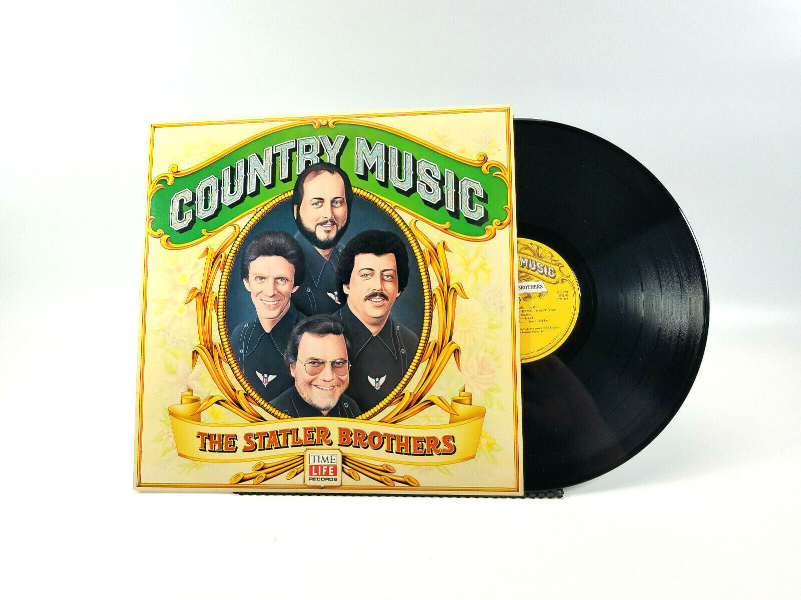 LOT OF 4 COUNTRY LPs - Mac Davis, Sawyer Brown, Eddie Rabbitt & Statler Brothers