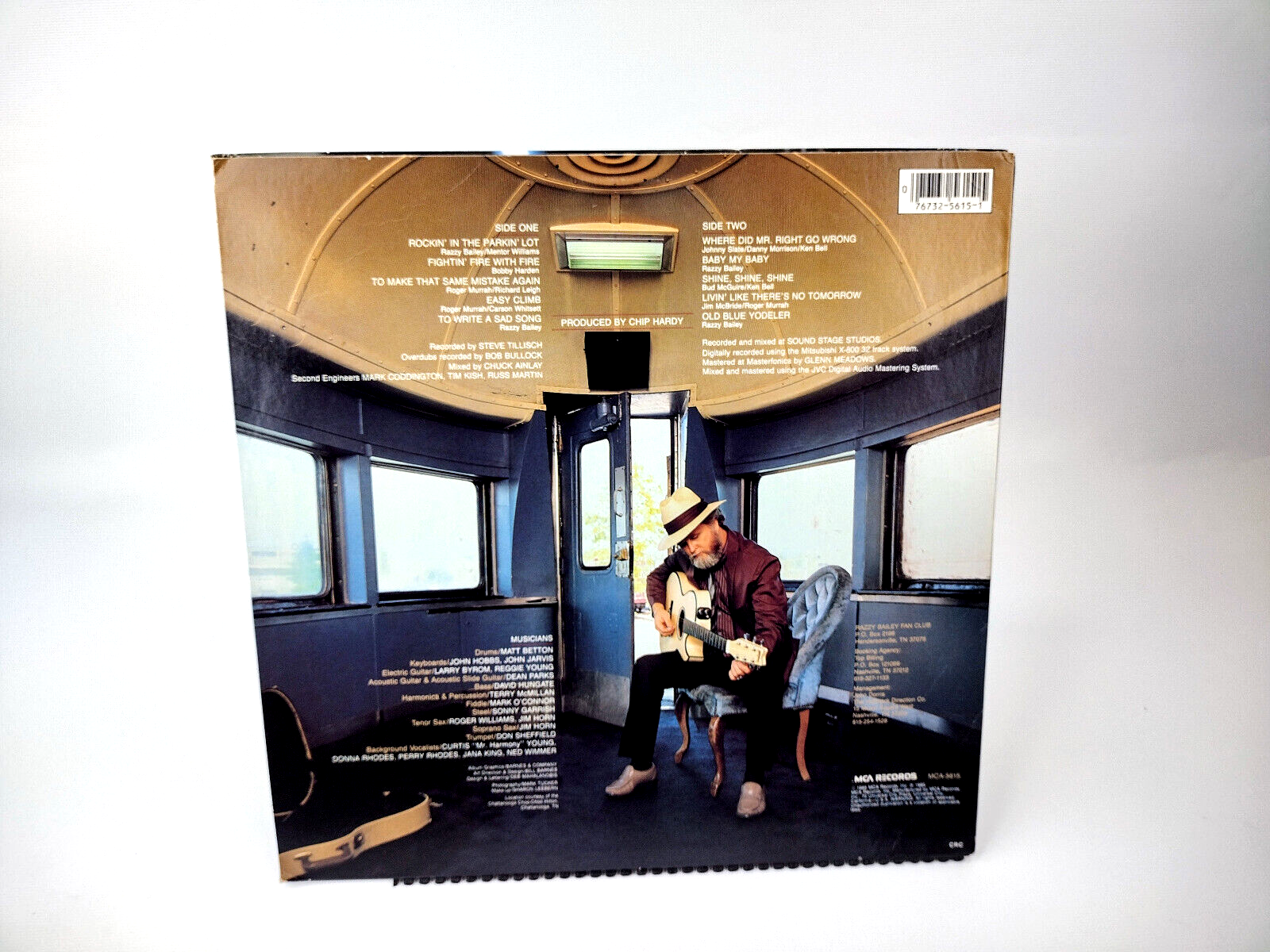 Razzy Bailey - Arrival - MCA-5615 Vinyl, LP - NM