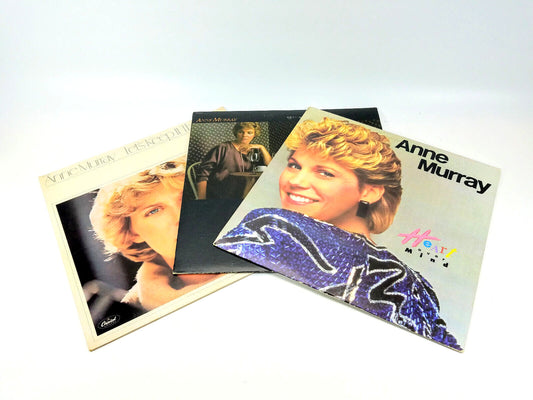 LOT OF 3 ANNE MURRAY LPs - All Cleaned with the Vinyl Vac!
