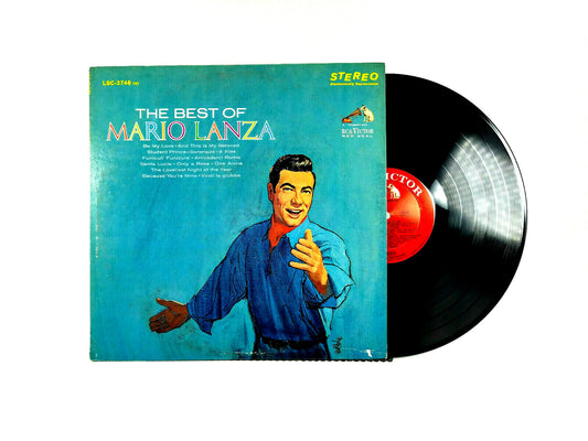 Mario Lanza – The Best Of Mario Lanza RCA Victor Red Seal – LSC-2748 LP NM