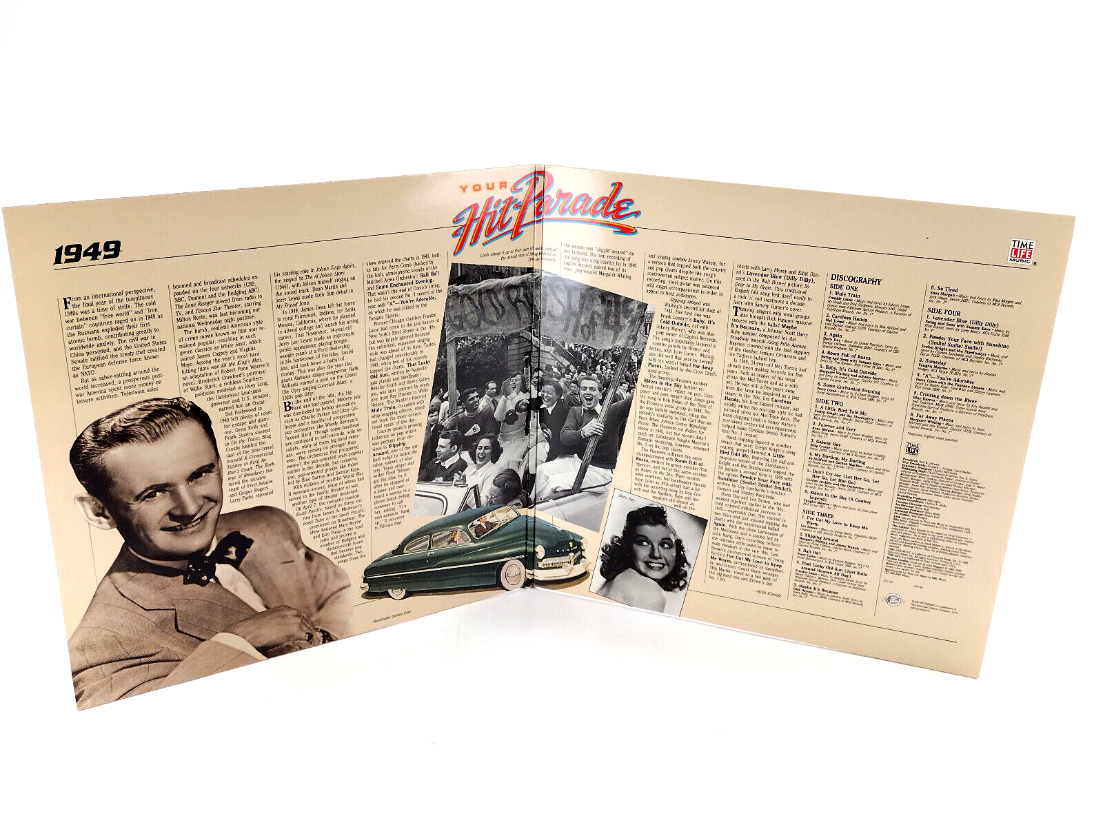 LOT OF 5 Your Hit Parade - Time, Life Music Vinyl, LPs 1948-1952