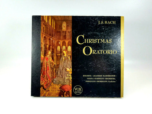 J. S. Bach* -  Christmas Oratorio (Oratorio De Noel) PL7713 LP VG+