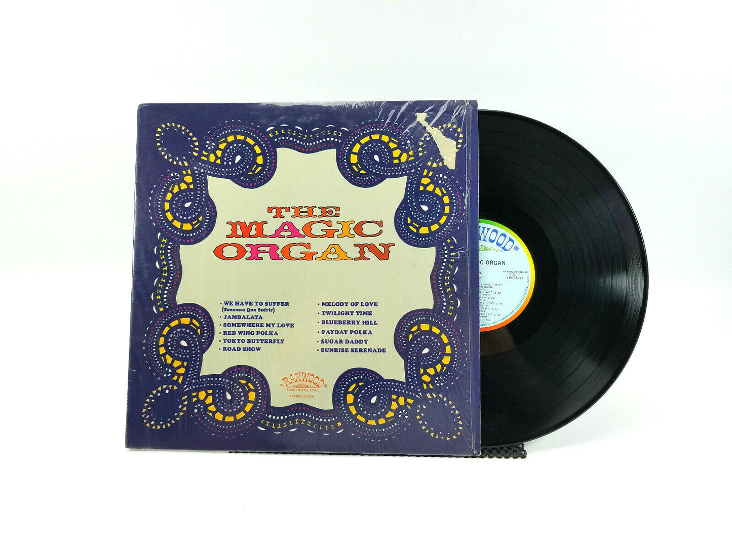 LOT OF 5 ORGAN LPs