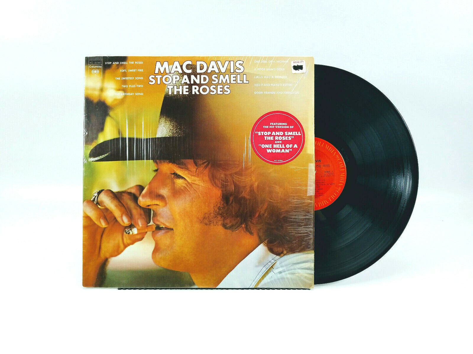 LOT OF 2 MAC DAVIS LPs VG+