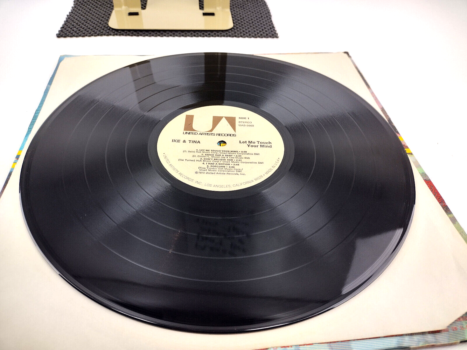 Ike & Tina Turner - Let Me Touch Your Mind, United Artists Records – UAS-5660 LP