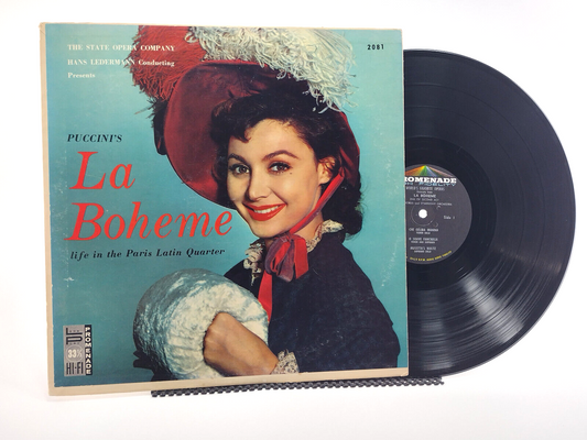 Puccini's La Boheme -  Life In The Paris Latin Quarter LP