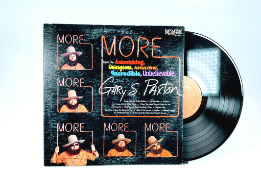 Gary S. Paxton More Astonishing Outrageous Amazing Incredible LP Newpax 1977