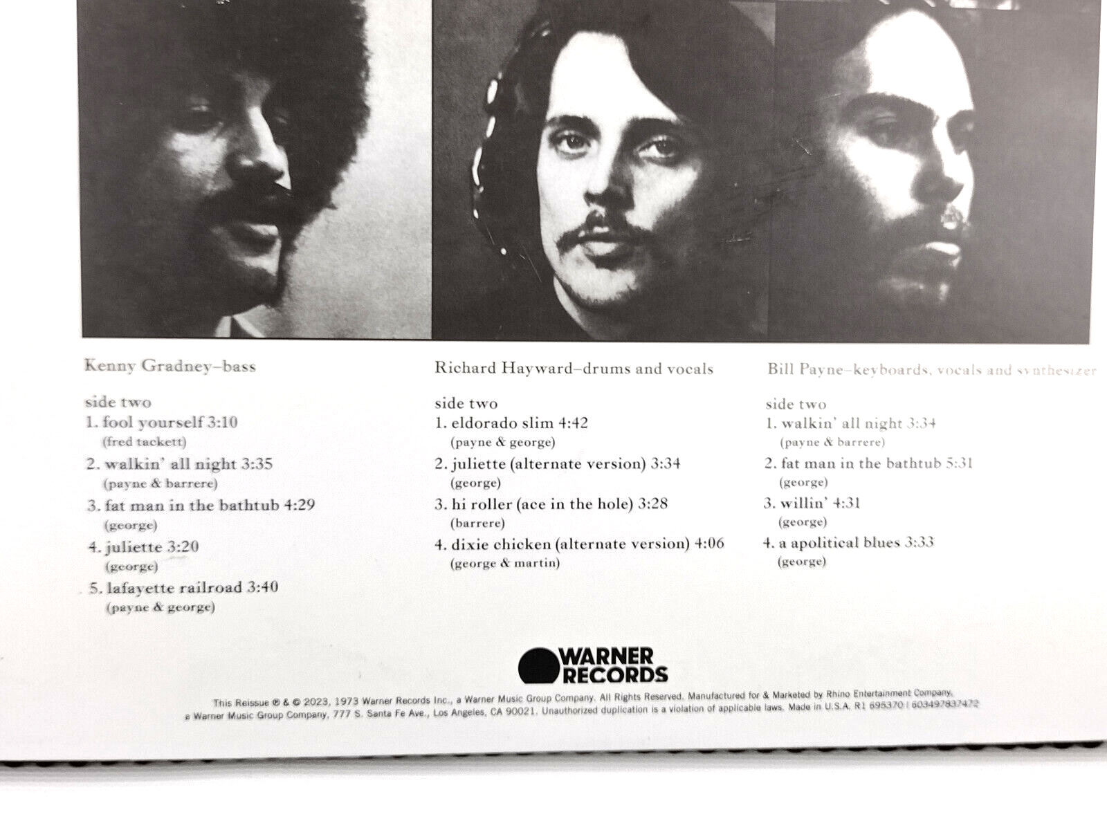 Little Feat - Dixie Chicken  (Deluxe Edition) 3xLP Gatefold NO BOOKLET R1 695370