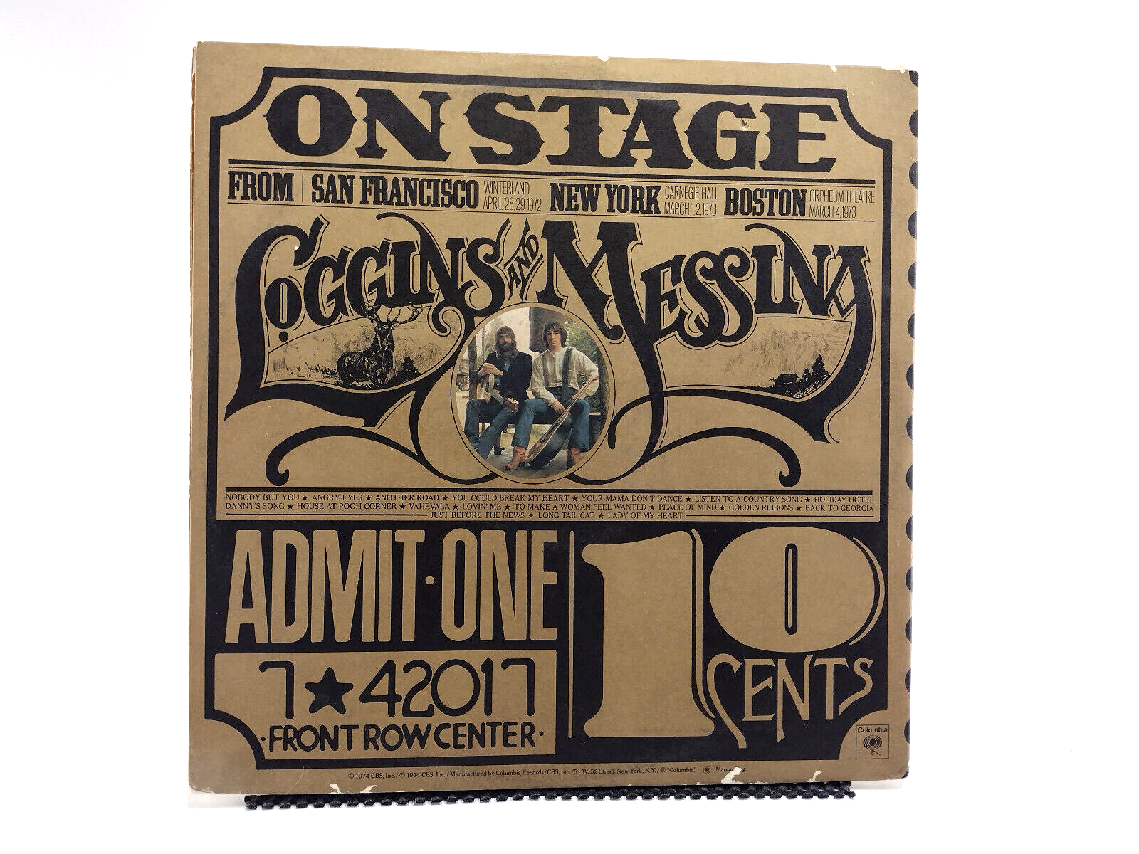Loggins And Messina – On Stage - Vinyl, 2xLP