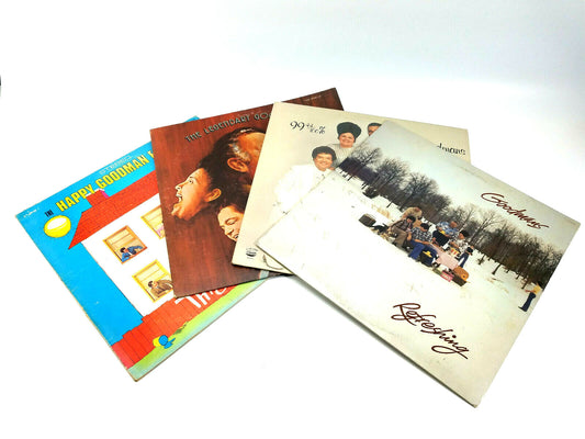 LOT OF 4 GOODMAN FAMILY LPs - All Cleaned w/ The Vinyl Vac System!