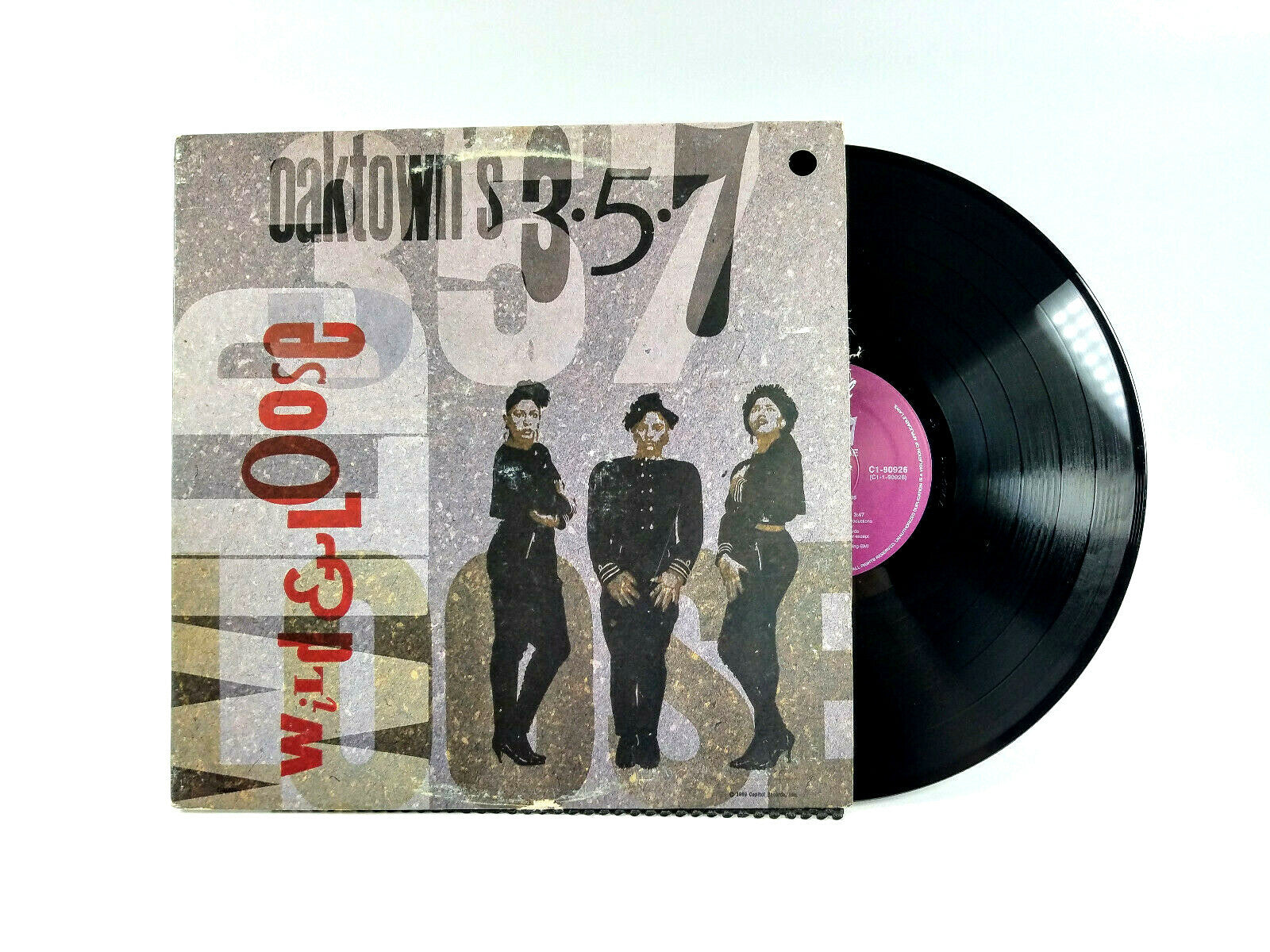 Oaktown's 3 • 5 • 7* - Wild & Loose  C1 90926 Vinyl, LP 1989, US NM