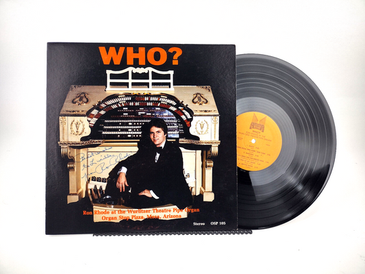 Ron Rhode - Who? OSP 105, Vinyl, LP - Autographed!