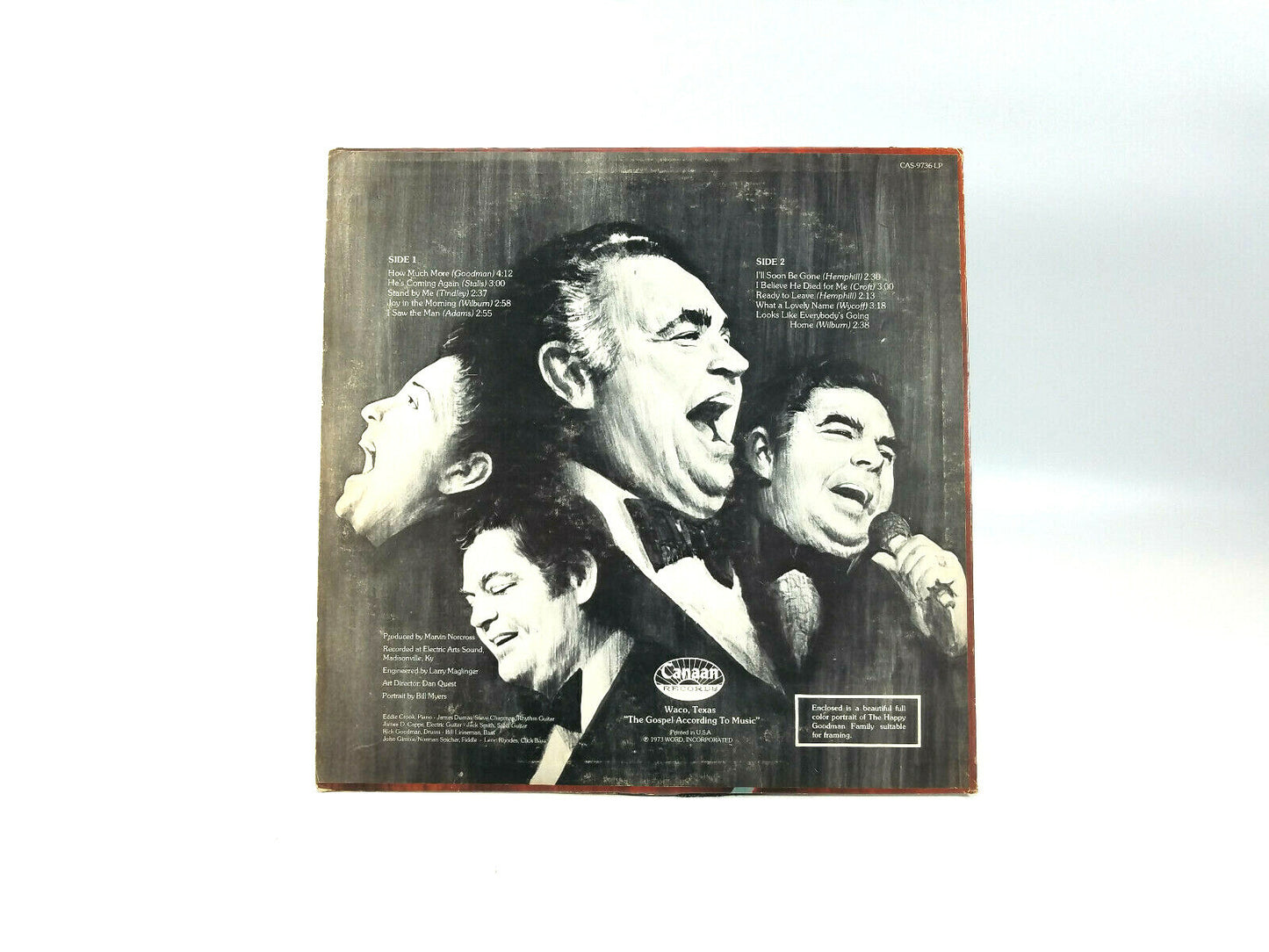LOT OF 4 GOODMAN FAMILY LPs - All Cleaned w/ The Vinyl Vac System!