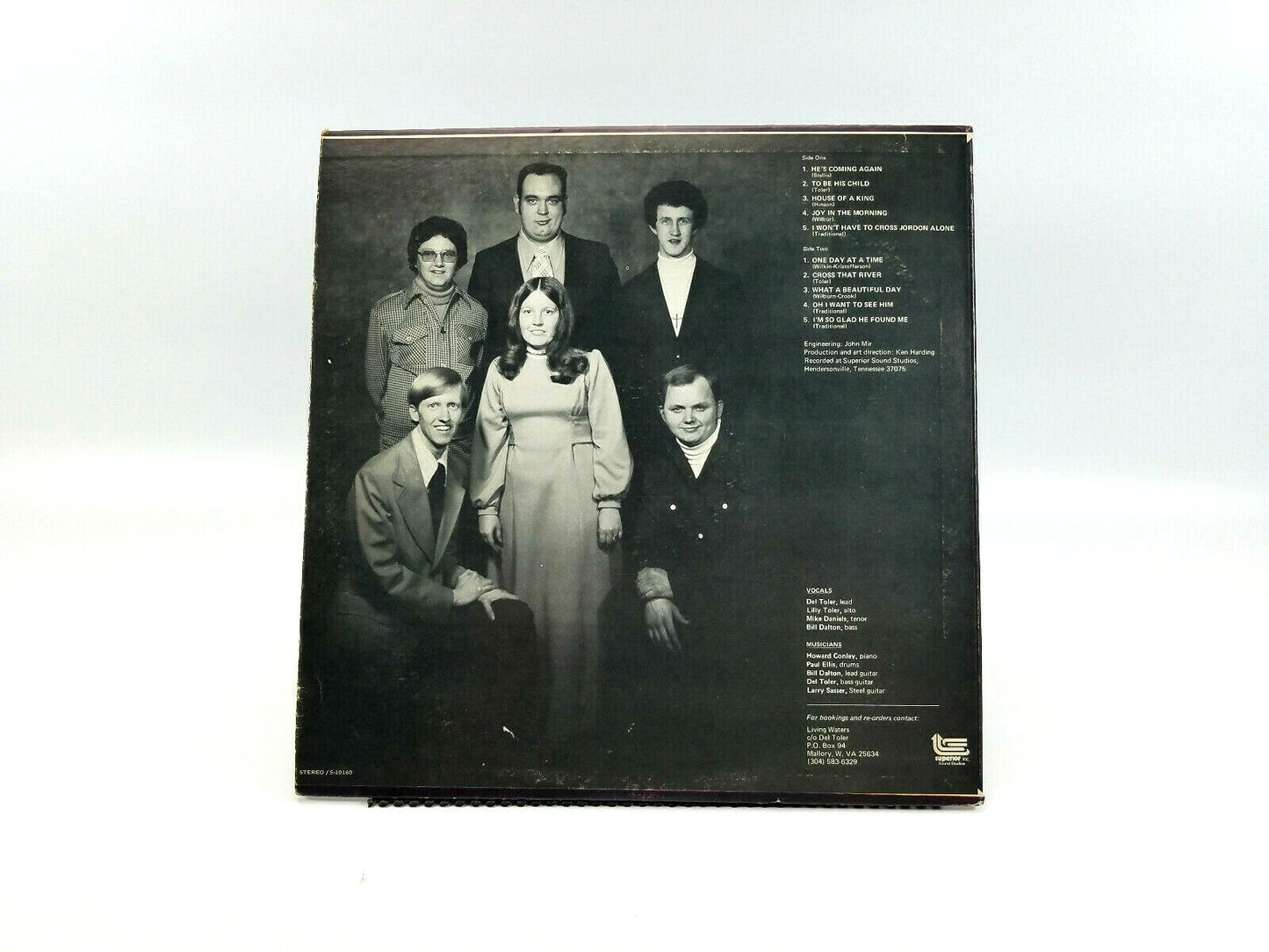 The Living Waters -  Nothin' But Gospel LP VG+