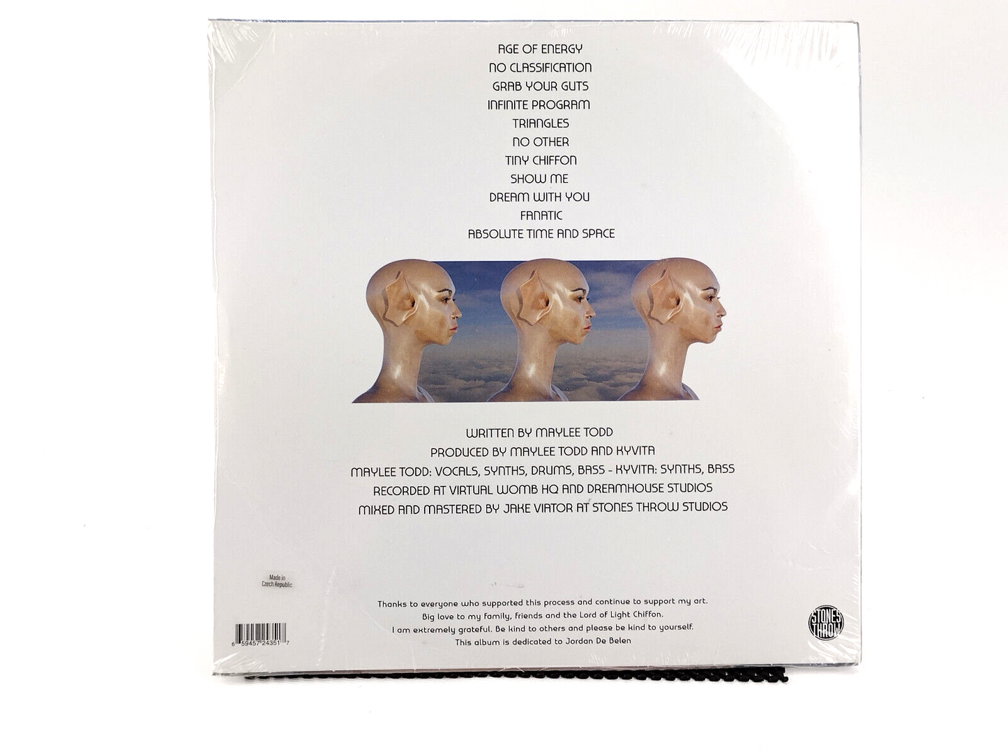 Maylee Todd - Maloo, Clear Vinyl, LP - Sealed Copy! Bend Marks