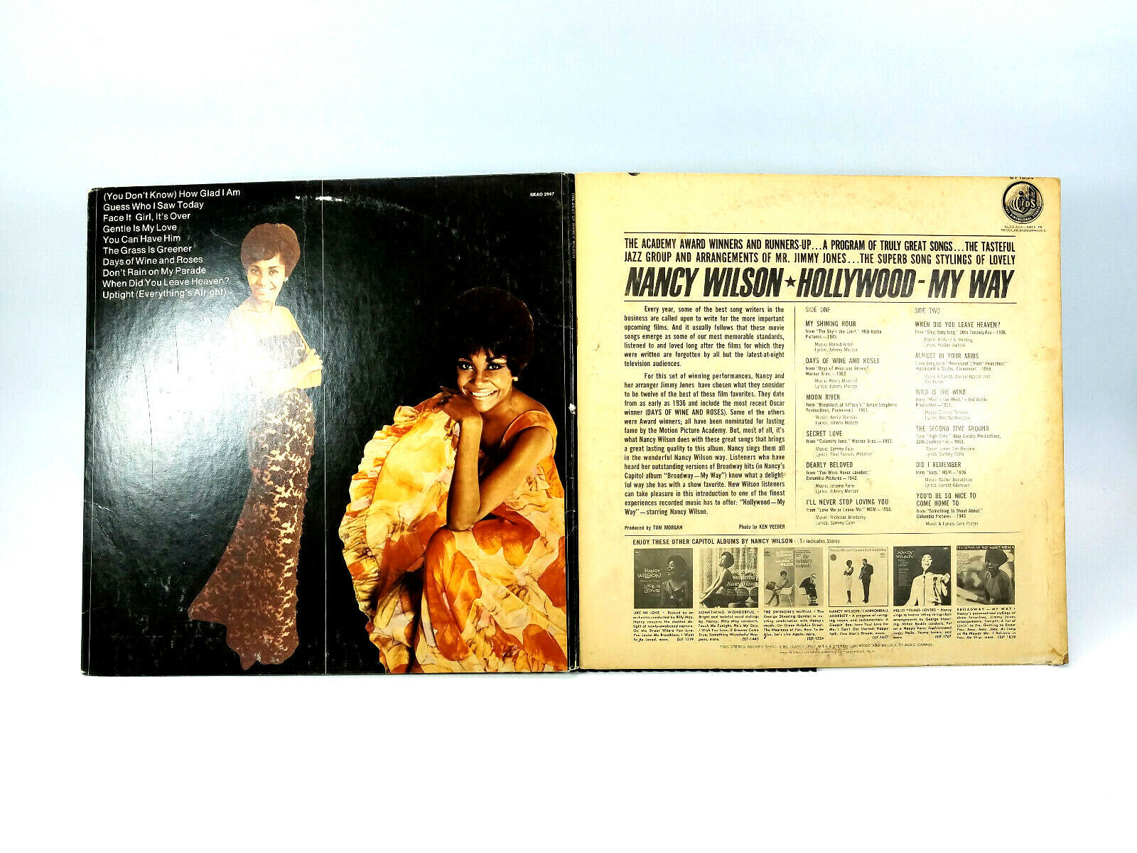 Lot of 2 Nancy Wilson LPs - My Way & The Best of VG+/NM