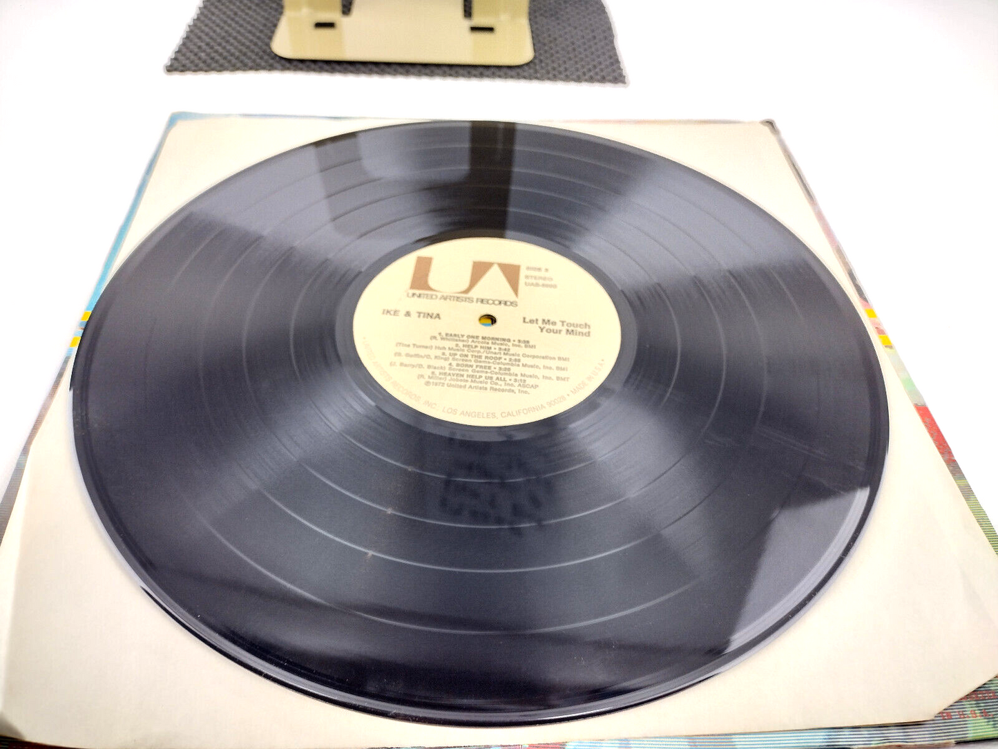 Ike & Tina Turner - Let Me Touch Your Mind, United Artists Records – UAS-5660 LP