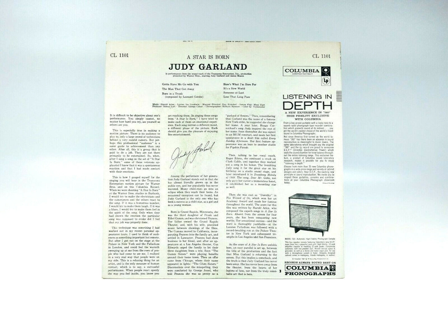 Judy Garland - A Star Is Born | Vinyl LP | VG+