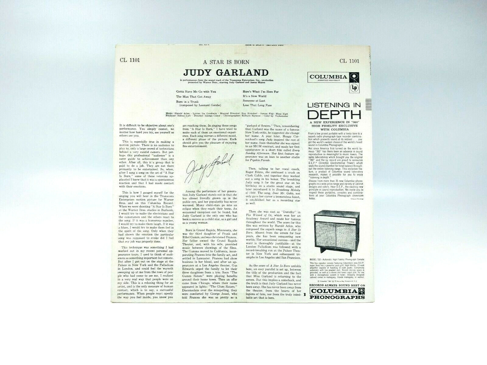 Judy Garland - A Star Is Born | Vinyl LP | VG+