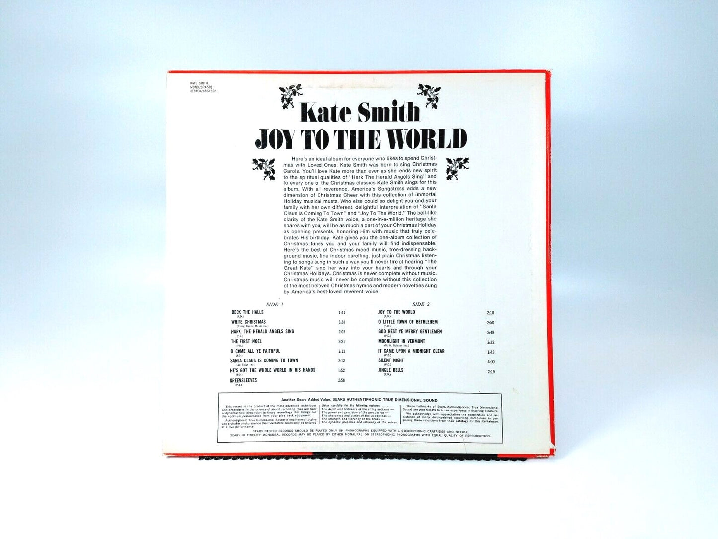 Kate Smith - Joy To The World | Vinyl LP | VG+