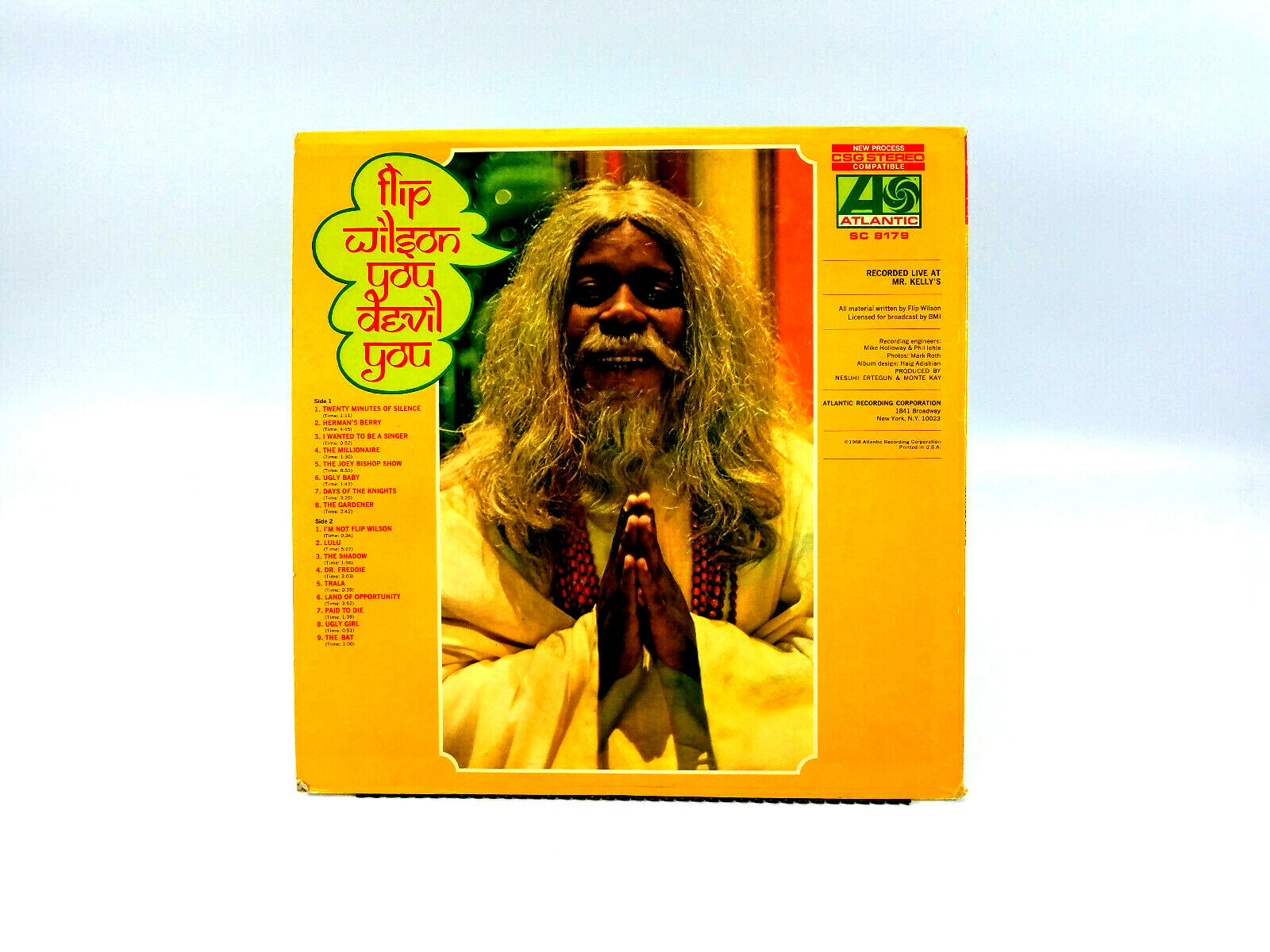 Flip Wilson - You Devil You Atlantic,Monarch Record Mfg. Co. – SC 8179 LP