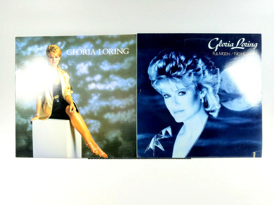 Lot of 2 Gloria Loring LPs Both NM