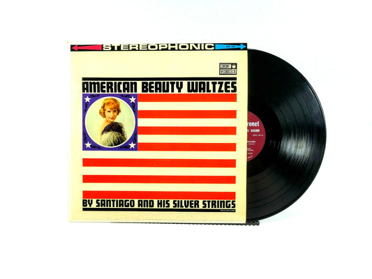 Santiago And His Silver Strings - American Beauty Waltzes  CXS 145 LP
