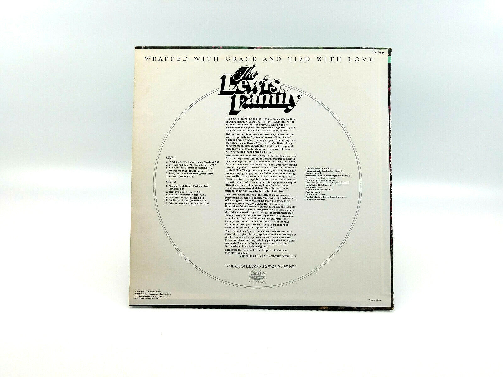 LOT OF 3 LEWIS FAMILY LPs