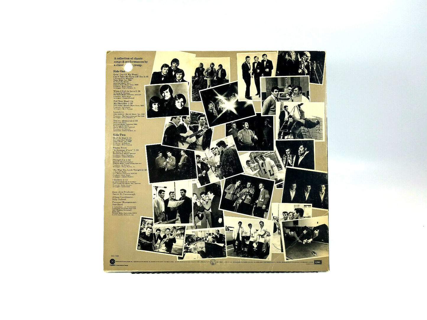 Lettermen* – All-Time Greatest Hits     Capitol Records – SW-11249  LP VG+