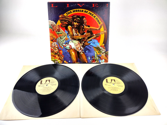Ike & Tina Turner - The World Of Ike & Tina  United Artists Records – UA-LA06 LP