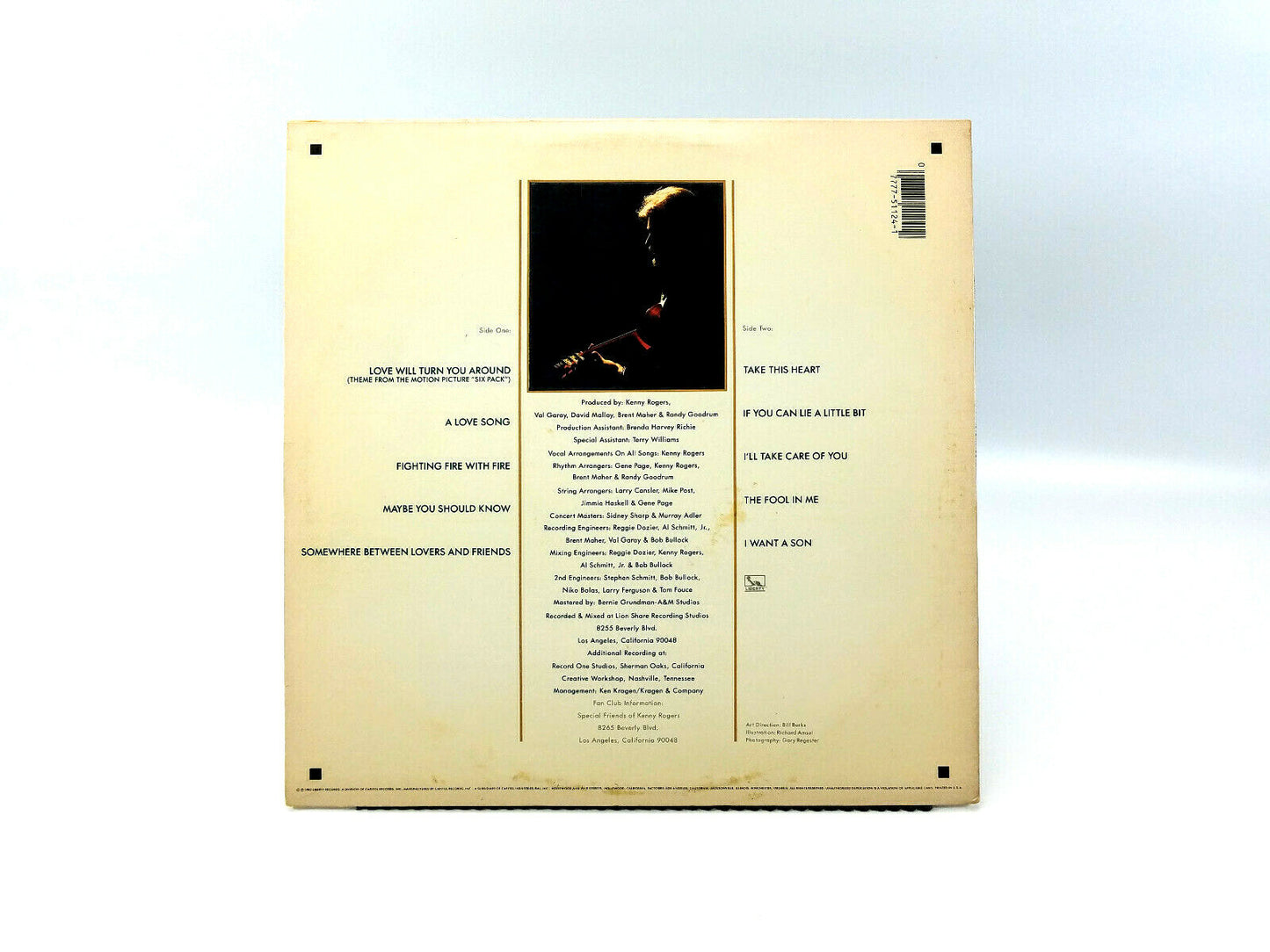 Lot of 3 Kenny Rogers LPs - Greatest Hits, Love Will... & Eyes That See In The..