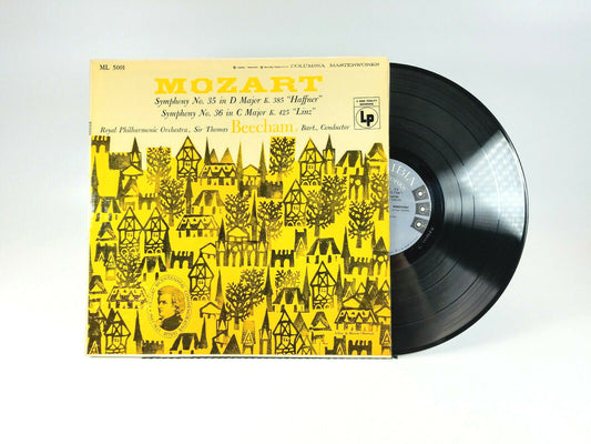 Mozart Symphonies 35 & 36 - Beecham Columbia | Vinyl LP | VG+