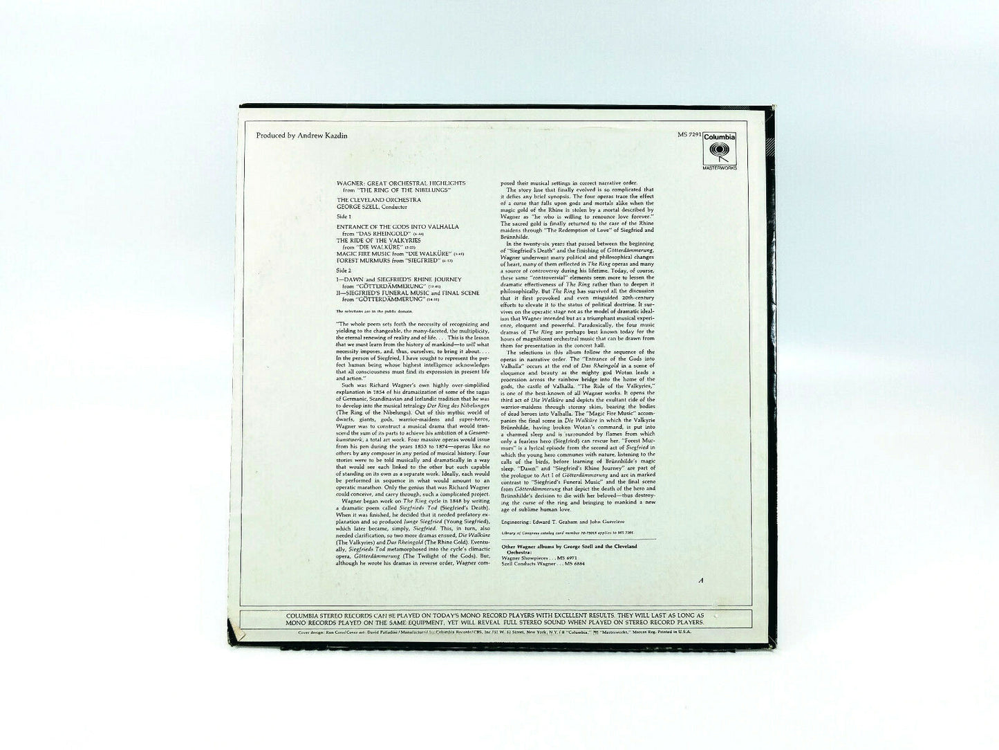 Szell/Wagner - Great Orchestral Highlights/Cleveland Orchestra | Vinyl LP | VG+