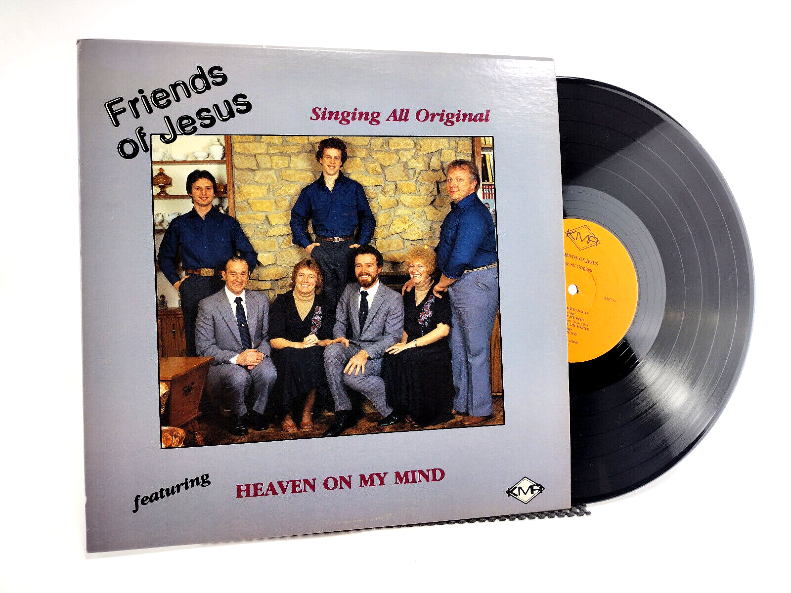 Friends of Jesus (featuring Heaven on My Mind) Stringing All Original LP - RARE