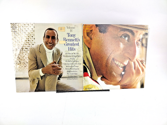 LOT OF 2 TONY BENNETT SEALED LPs - See Detailed Descriptions
