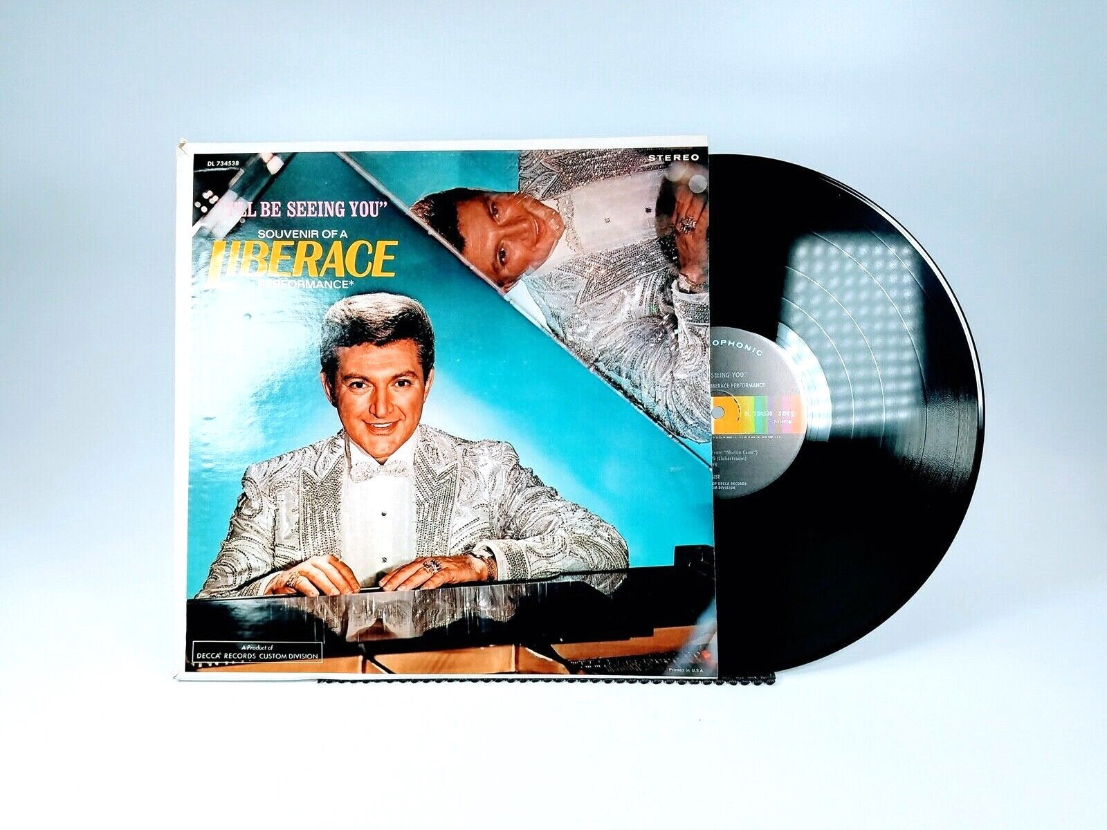 Lot of 4 LIBERACE Vinyl LP Record Albums, HS11175, PAS-1009, VL73821 & 6137