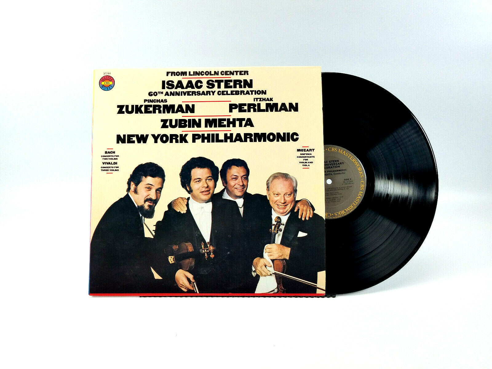 Isaac Stern / Pinchas Zukerman / Itzhak Perlman / Zubin Mehta  M37244