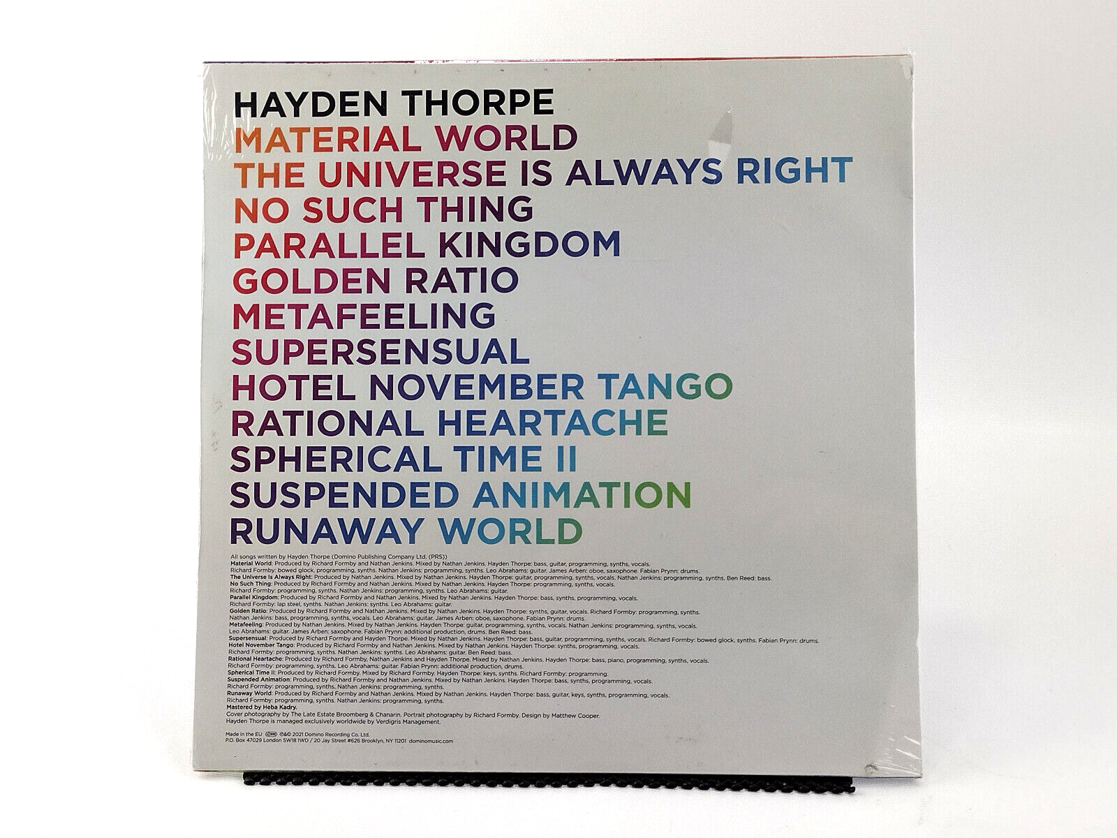Moondust For My Diamond by Thorpe, Hayden (Record, 2021)