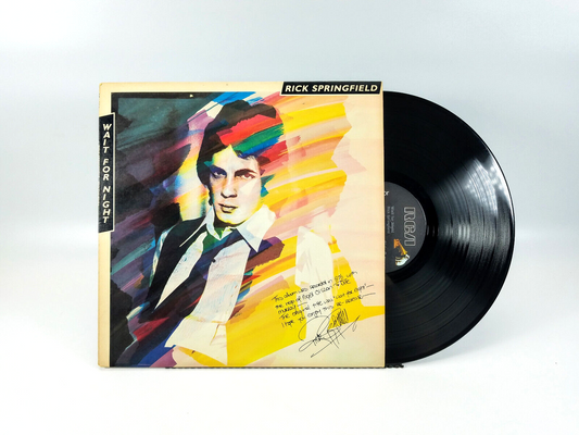Rick Springfield - Wait For Night - Vinyl, LP  - AFL1-4235 VG+